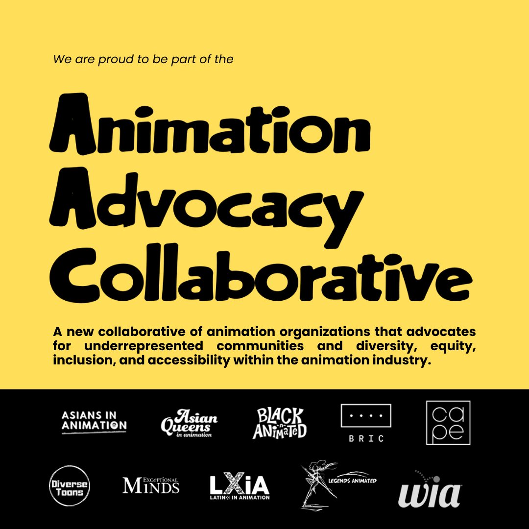 wia_animation's tweet image. We&apos;re going to be at @LightBoxExpo ! Come by and say hello!

Learn more about our programs and initiatives and how WIA advocates for gender justice in animation, VFX, and gaming.

We&apos;ll also be there with fellow members of the Animation Advocacy Collaborative! See you there!