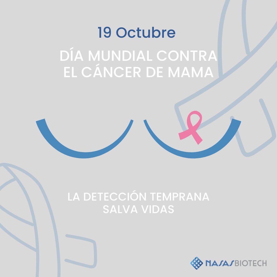 📌19th October, #WorldBreastCancerDay
Breast cancer is the most common cancer in women, it is predicted that 1 in 8 women will develop this #cancer in their lifetime. ♀
We want to highlight the importance of #early #detection. 
Get explored frequently! 🔍
#PinkIsMoreThanAColour