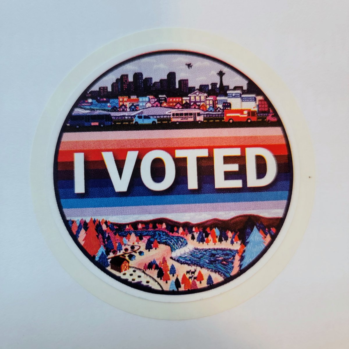 Casey Martin (@caseyworks) on Twitter photo The new <a href="/kcelections/">King County Elections</a> I Voted stickers are so great. First time in 15 years King County voters will get these.
Return your ballot by mail or at a drop box by November 5th. Drop box locations: kingcounty.gov/en/dept/electi… The new <a href="/kcelections/">King County Elections</a> I Voted stickers are so great. First time in 15 years King County voters will get these.
Return your ballot by mail or at a drop box by November 5th. Drop box locations: kingcounty.gov/en/dept/electi…
