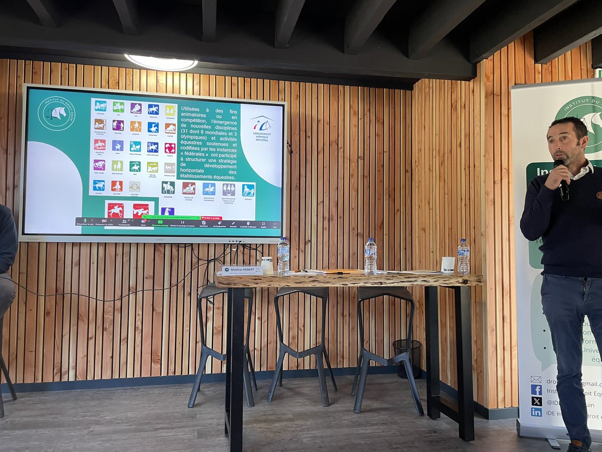 Quand au congres de @IDE_droitequin  le <a href="/GHN_officiel/">Gr.HippiqueNational</a> lui même annonce la modification des attentes du public : pas seulement monter à cheval mais remettre le cheval au centre de la relation. Respecter le #cheval. S’en occuper ce sont les attentes des cavaliers d’aujourd’hui.