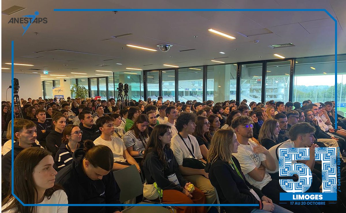 ANESTAPS's tweet image. #51congres

Tout le monde est installé pour la remise des trophées du prix de l’innovation sociale. Félicitations aux associations pour leur prix.

Place à la table ronde “La jeunesse pense un nouveau modèle sportif pour avoir un réel héritage des JOP”.