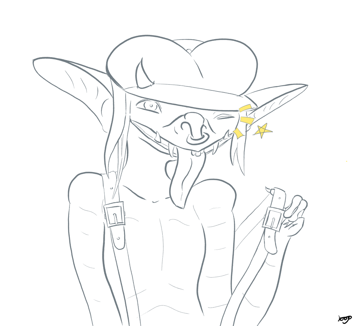 looptheswoop's tweet image. I don&apos;t play deadlock and I likely never will because it&apos;s not my kinda game
That said, this gargoyle is adorable
(ignore the fact that I was too lazy to draw wings yesterday)