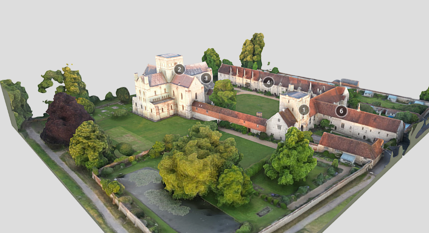 Inspired by <a href="/nebulousflynn/">Thomas Flynn</a>, here is my first attempt at modelling the Hospital of St Cross in Winchester: skfb.ly/prSHT