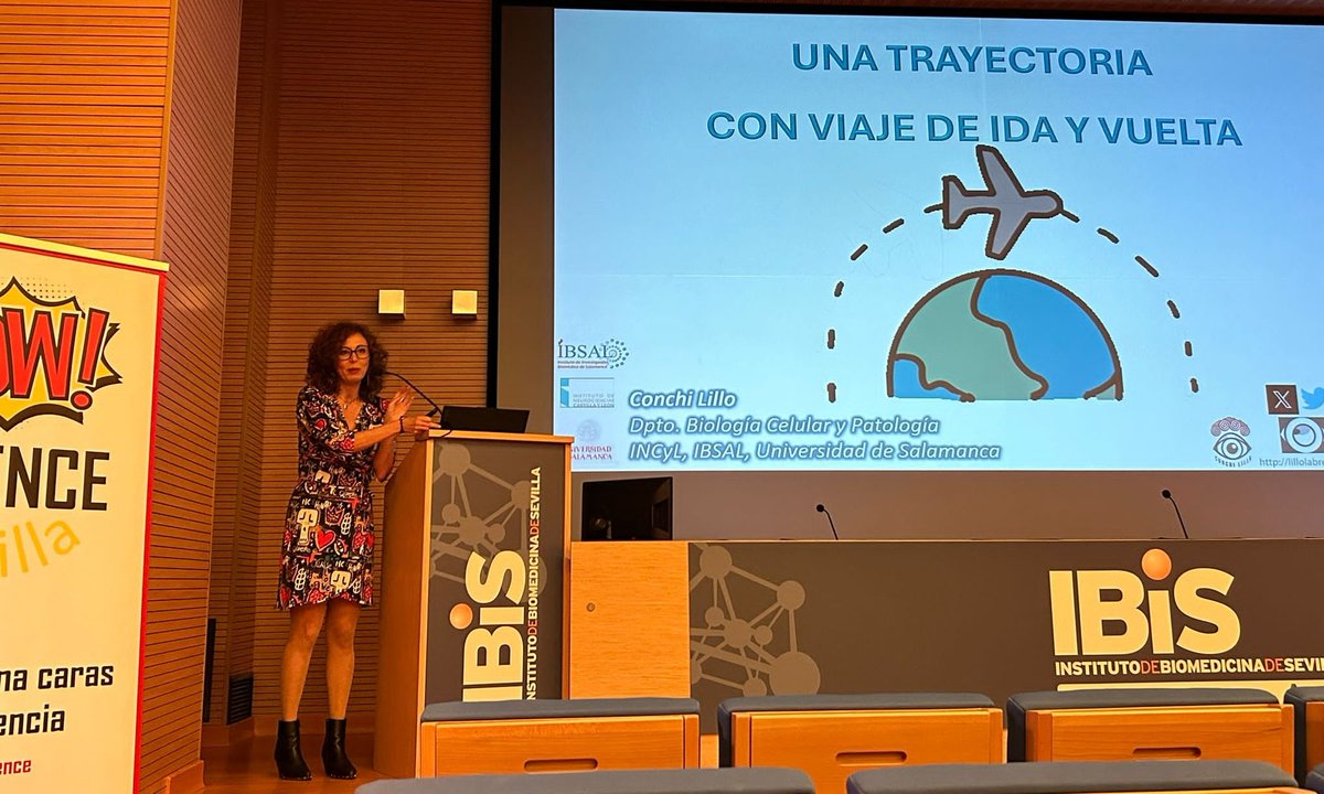 ConchiLillo's tweet photo. Encantada de haber participado en las jornadas #WowScience organizadas por @ibis_sevilla para acercar otras perspectivas del mundo de la ciencia y de los/as científicos/as al personal investigador en formación. Gracias a @Baltanas5 y @aidaplat por la invitación. Ha sido un lujazo https://t.co/4X2cBZ4w1S