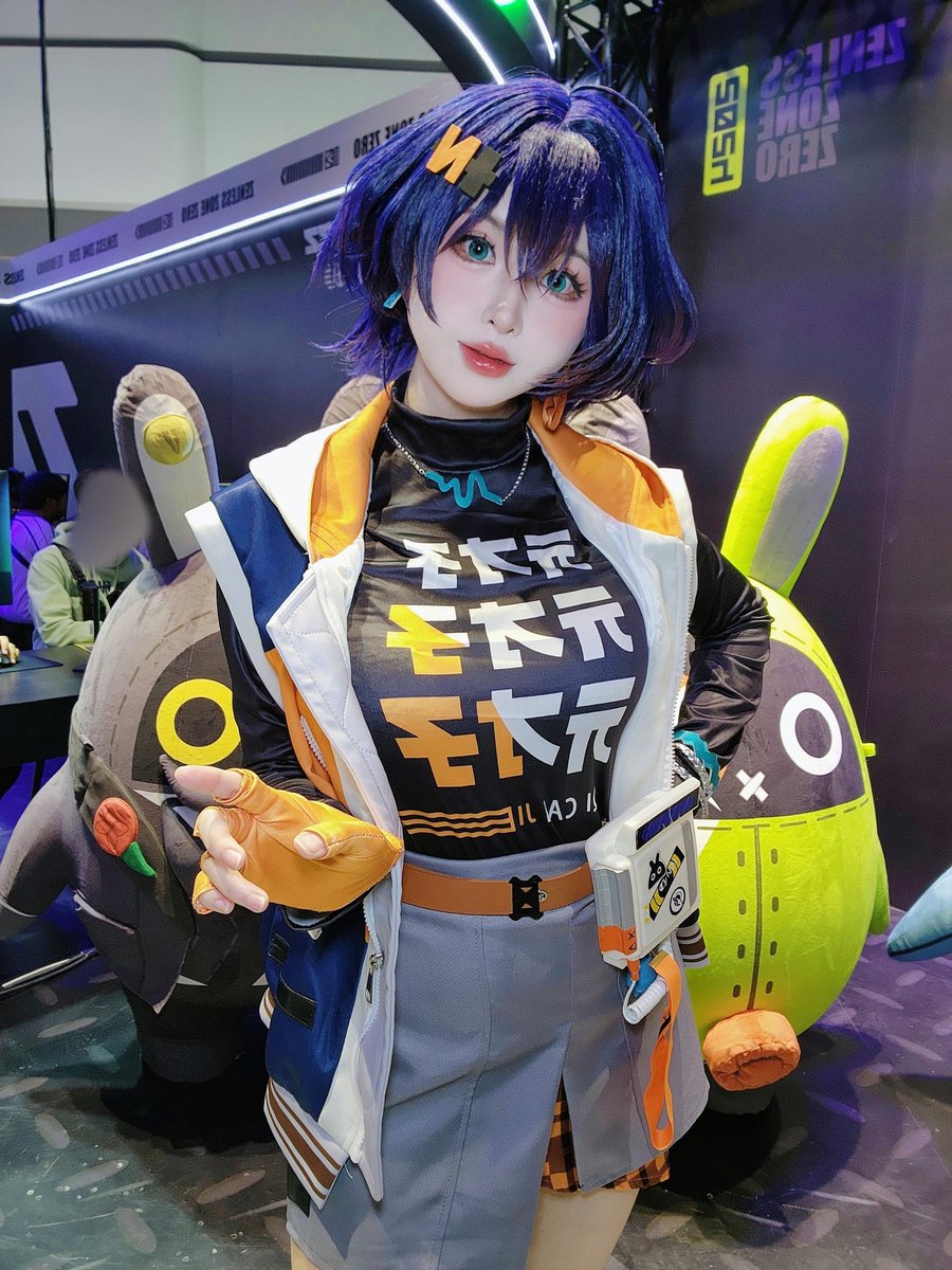 misaki_chanx's tweet photo. 🩷🔶️ TGS day 1 Belle ZZZ
#zzzero
#zenlesszonezero
#HoYoverse
#ThailandGameShow2024
#ThGSzzzero https://t.co/X0BVYdPynX