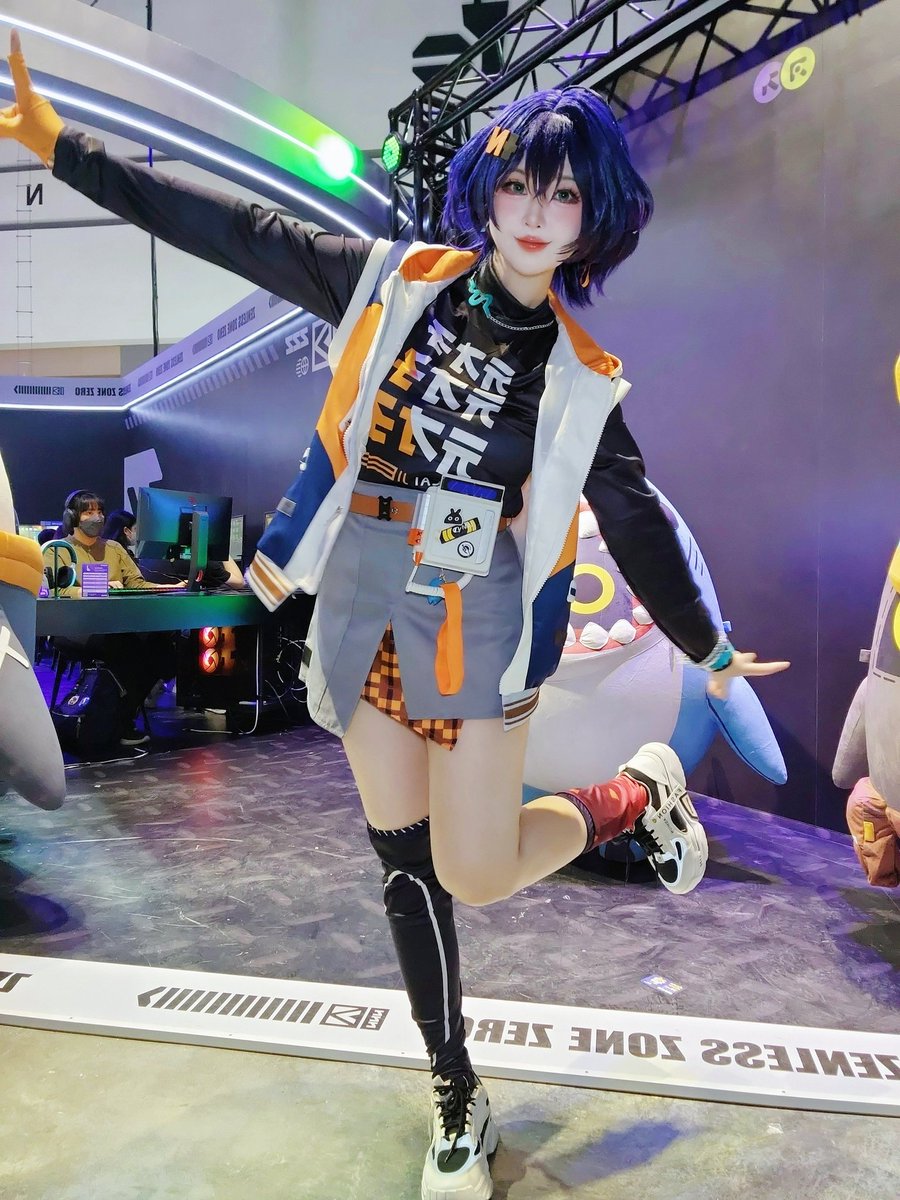 misaki_chanx's tweet photo. 🩷🔶️ TGS day 1 Belle ZZZ
#zzzero
#zenlesszonezero
#HoYoverse
#ThailandGameShow2024
#ThGSzzzero https://t.co/X0BVYdPynX
