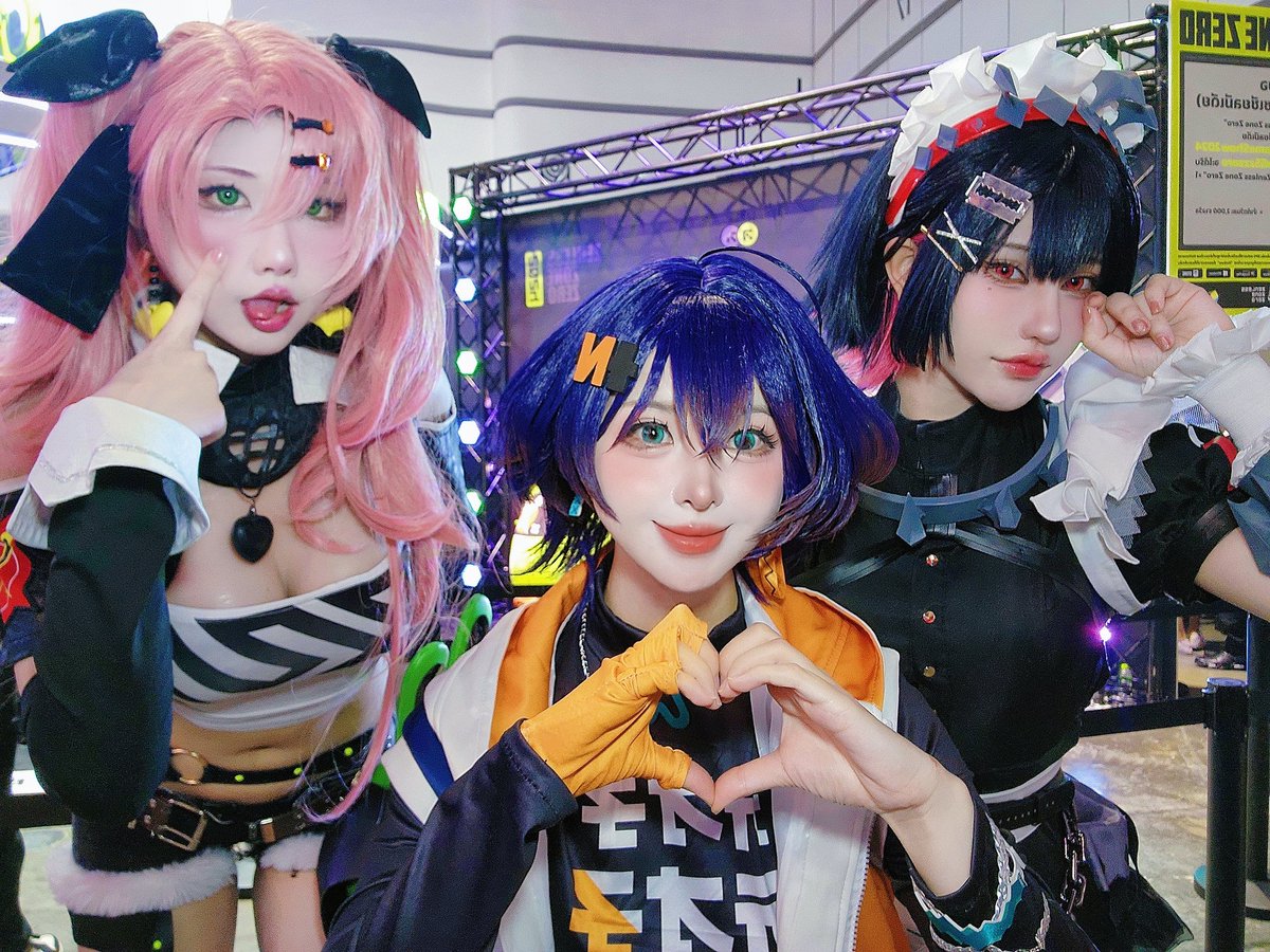 misaki_chanx's tweet photo. 🩷🔶️ TGS day 1 Belle ZZZ
#zzzero
#zenlesszonezero
#HoYoverse
#ThailandGameShow2024
#ThGSzzzero https://t.co/X0BVYdPynX