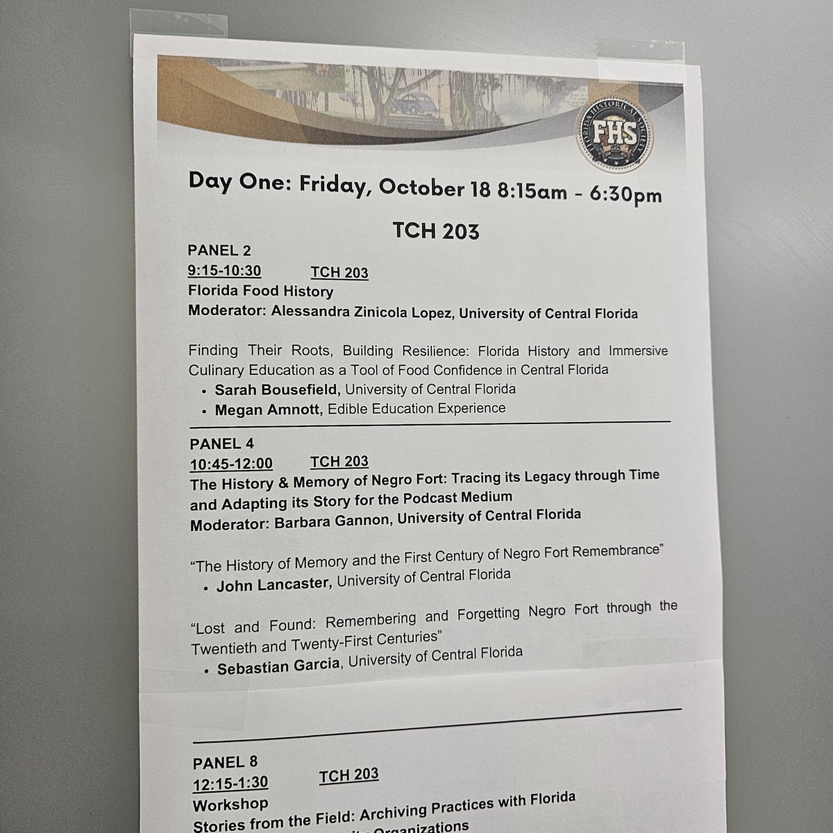 AMadeOfAllWork's tweet image. Thank you @FLAHistorical for inviting me to moderate the #EdibleEducationExperience panel at the annual meeting and symposium. Megan and Sarah from @edibleedexp did a wonderful presentation! Check out the organization and all the work they do: edibleed.org

#fhs2024