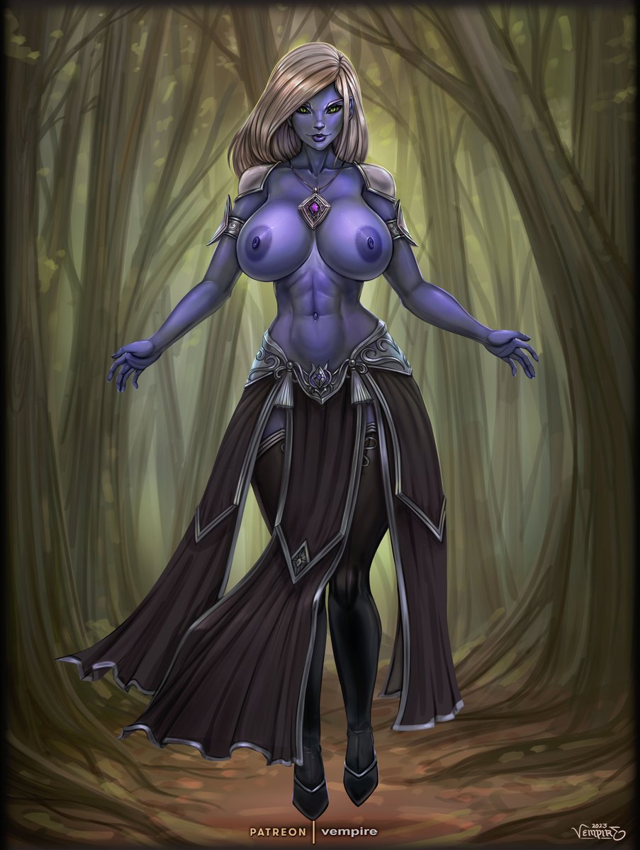 Lahna, lamia, request for Narmina over Patreon.