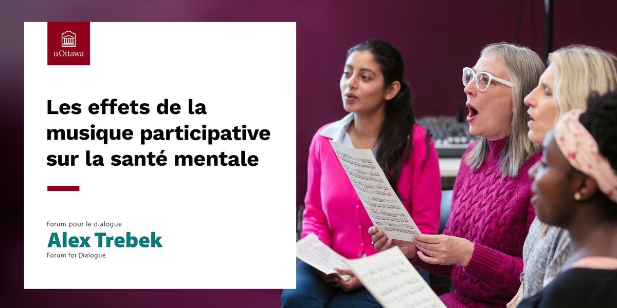 TrebekForum's tweet photo. Rejoignez-nous le 7 nov. à 13h30 pour la Conférence du #ForumPourLeDialogueAlexTrebek !
Une occasion d'explorer avec des expert(e)s et des praticien(ne)s, les effets d' approches musicales innovantes🎶sur le cerveau et la #SantéMentale.
ℹ️Inscrivez-vous https://t.co/5JrPh8Tht1 https://t.co/9N1H1hTmyp