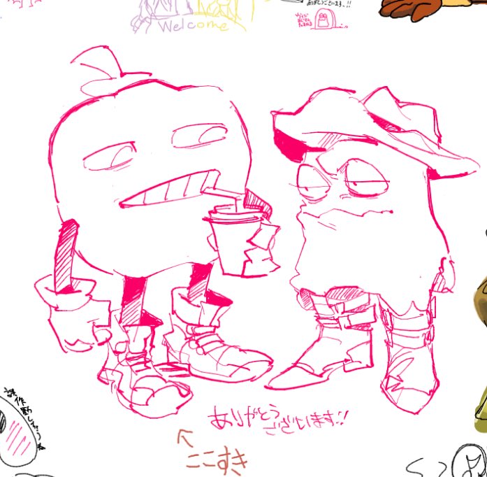 絵茶の痕跡 筆圧わかってから覚醒できた 