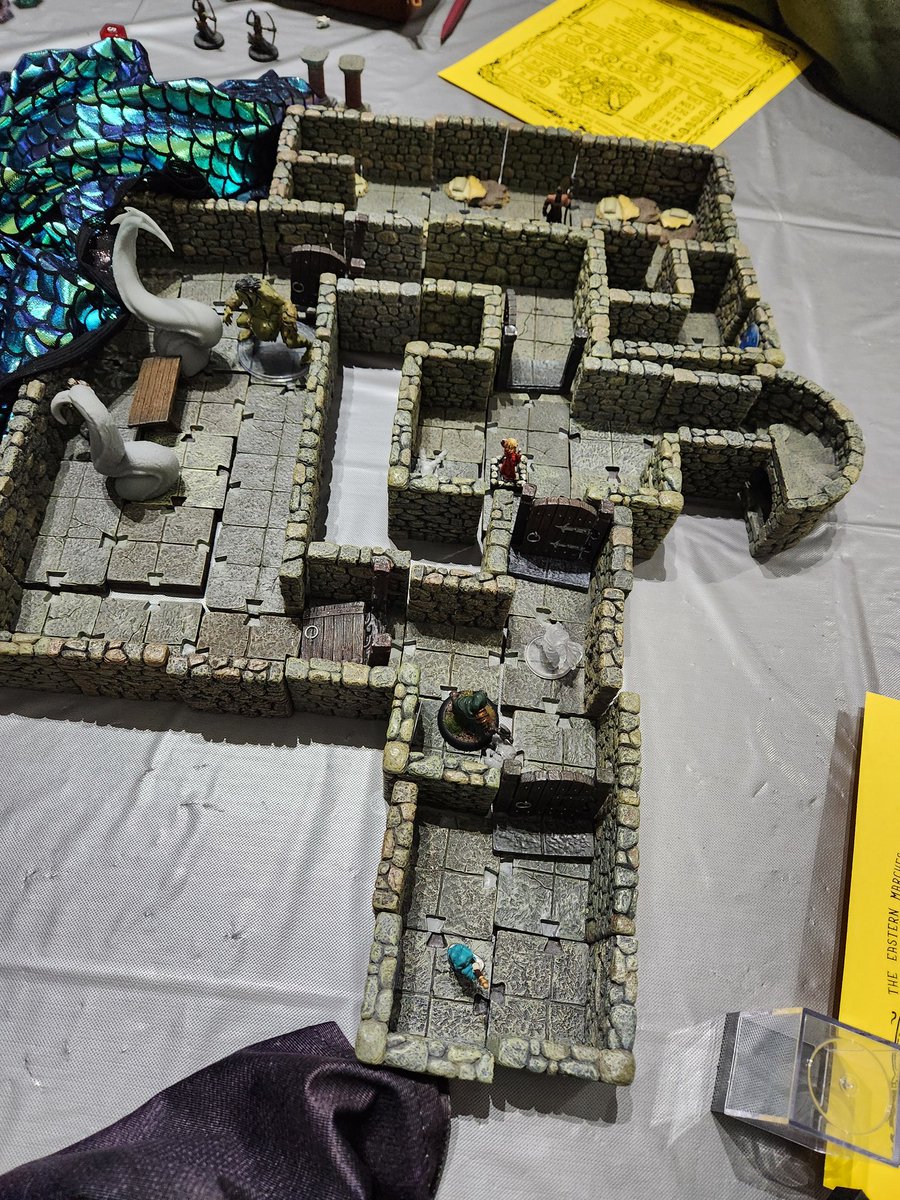 Played a short AD&amp;D adventure written by Mike Mearls in celebration of the 50th-year anniversary of D&amp;D last night.