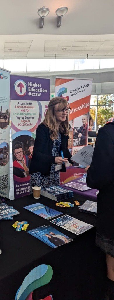 SchoolsCCSW (@ccswschools) on Twitter photo The schools team have had a very busy week, attending 14 school events & meeting hundreds of pupils & parents/carers, informing them of the opportunities available <a href="/CheshireCollSW/">Cheshire College - South & West</a>
Don't forget applications are open & our next Open Evening is Wednesday 13th November, 5.30-8pm The schools team have had a very busy week, attending 14 school events & meeting hundreds of pupils & parents/carers, informing them of the opportunities available <a href="/CheshireCollSW/">Cheshire College - South & West</a>
Don't forget applications are open & our next Open Evening is Wednesday 13th November, 5.30-8pm