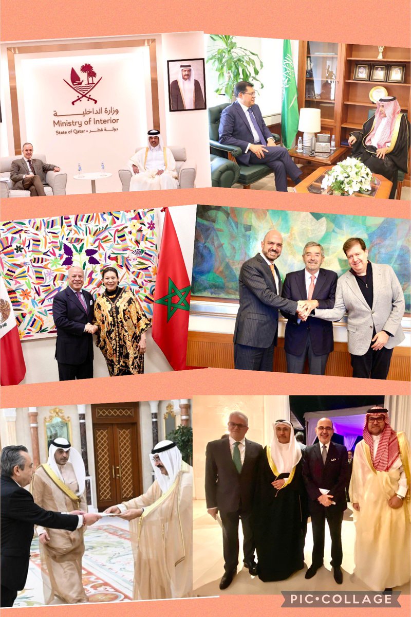 Otra semana de intenso trabajo diplomático. Promoción de la ☮️ en 🇱🇧 con las comunidades libanesa y judía de 🇲🇽 y contactos múltiples con países del mundo árabe.

Another dynamic diplomatic week. Promoting ☮️ in 🇱🇧 and deploying multiple contacts with 🇸🇦 🇲🇦 🇰🇼 &amp; 🇶🇦.