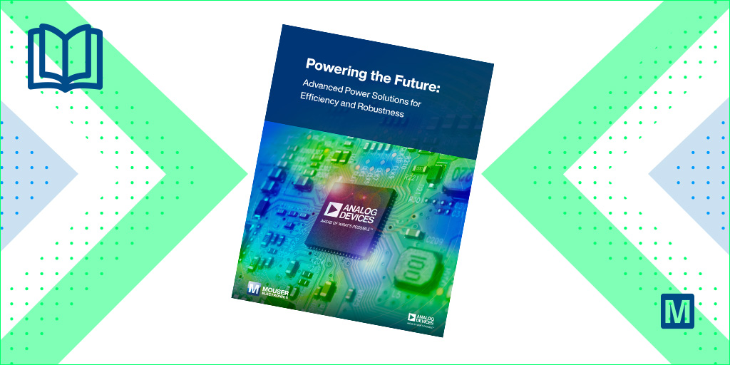 MouserElec's tweet photo. Looking for content on power design? Check out our new eBook in collaboration with @ADI_news, featuring articles on minimizing EMI impact, recovering from power-supply glitches, combating parasitic FET oscillation &amp; more: https://t.co/dNc6Fw7UPi

#Power #AnalogPower #PowerDesign https://t.co/D8AcTJAr9Z