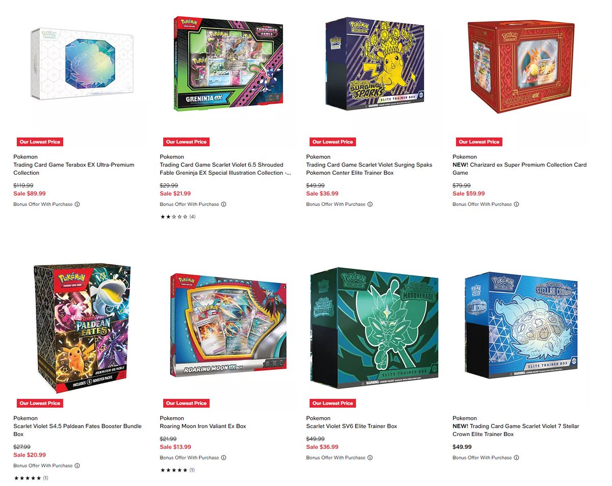 paldean fates booster box for sale Amazon.com: Pokemon TCG: Scarlet and Violet: PALDEAN Fates: Booster Bundle  : Toys & Games