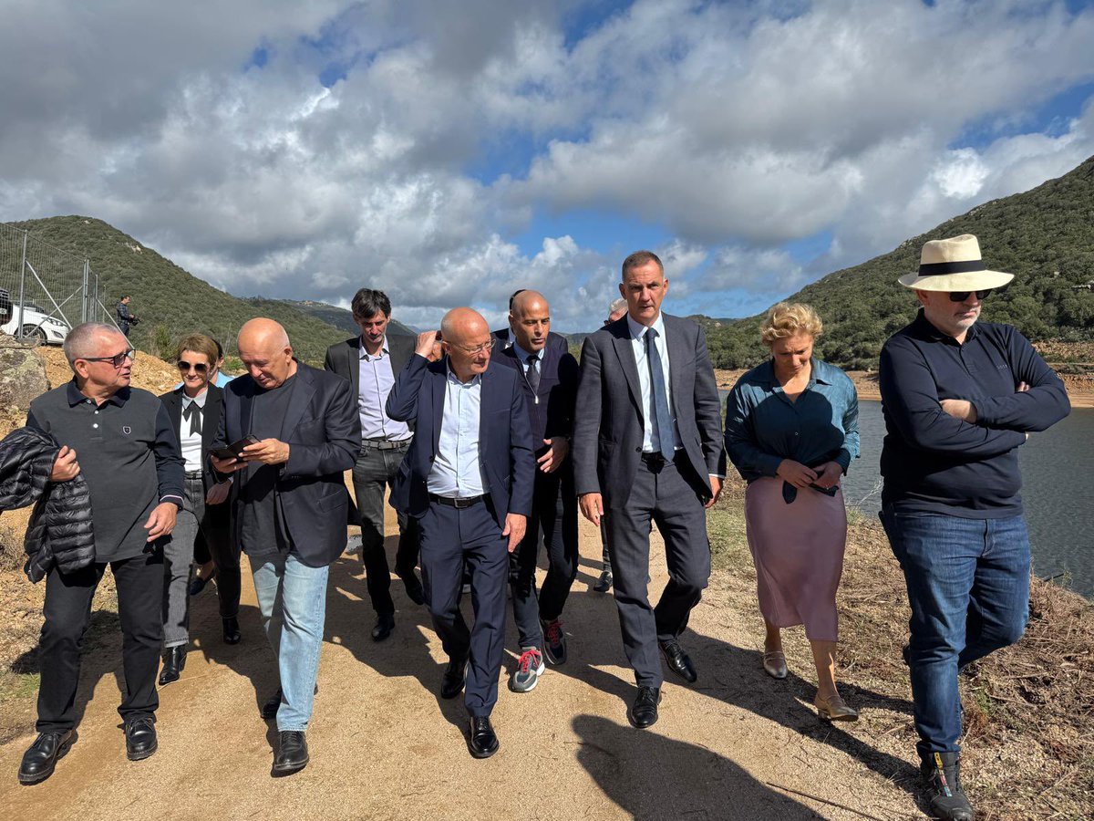 Gilles_Simeoni's tweet photo. Rehausse du barrage de Talza (Figari) par l’@OEHC_ et @IsulaCorsica.

22 M€ et 3 ans de travaux : sécurisation pour les 25 ans à venir de la disponibilité en eau, agricole et de consommation, de la totalité du territoire Sud-Est de la Corse (Intercos Sud Corse et Alta Rocca) ! https://t.co/ho9yI35QtL