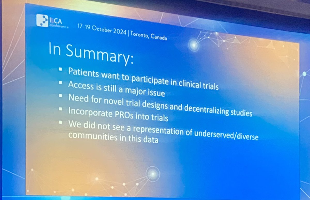 Grainne O'Kane (@graokane) on Twitter photo Why we do what we do <a href="/ILCAnews/">ILCA</a>
➡️power of the patient voice from the wonderful <a href="/melinda_bachini/">Melinda Bachini</a>
💕pay it forward💕
➡️need drug & clinical trial access
➡️PROs in studies
➡️more practical trial design <a href="/curecc/">Cholangiocarcinoma Foundation</a> <a href="/UCDCancerTrials/">UCD Cancer Trials</a> <a href="/cancertrials_ie/">CancerTrialsIreland 🌈</a> #ILCA24 Why we do what we do <a href="/ILCAnews/">ILCA</a>
➡️power of the patient voice from the wonderful <a href="/melinda_bachini/">Melinda Bachini</a>
💕pay it forward💕
➡️need drug & clinical trial access
➡️PROs in studies
➡️more practical trial design <a href="/curecc/">Cholangiocarcinoma Foundation</a> <a href="/UCDCancerTrials/">UCD Cancer Trials</a> <a href="/cancertrials_ie/">CancerTrialsIreland 🌈</a> #ILCA24