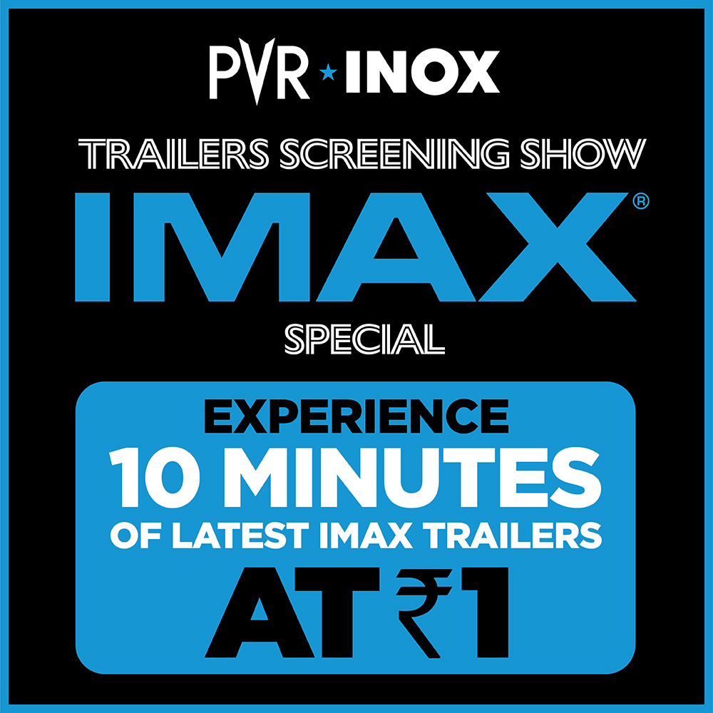 _PVRCinemas's tweet photo. IMAX Thrills for Just ₹1! 🎥💥
Catch exclusive IMAX movie trailers for the latest movies exclusively at PVR INOX.
.
.
.
#IMAX #TrailersScreeningShow #IMAXTrailersAt1 #IMAXTrailers #VenomTheLastDance #Wicked #TheLordoftheRings #TheWaroftheRohirrim https://t.co/LKtDZ3s2zS