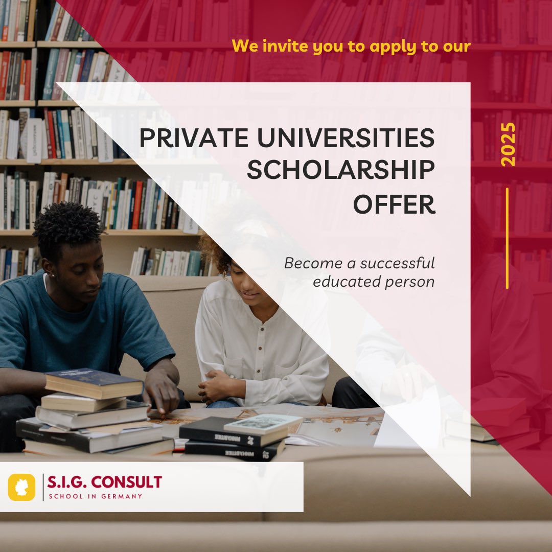 schoolingermany's tweet photo. SCHOLARSHIPS AND STIPENDS: APPLICATIONS OPEN TODAY. SCHOOL IN GERMANY IN 2025 IN PRIVATE AND PUBLIC UNIVERSITIES. TAKE ADVANTAGE TODAY. No slots will be reserved. https://t.co/vS8EIMNaPt