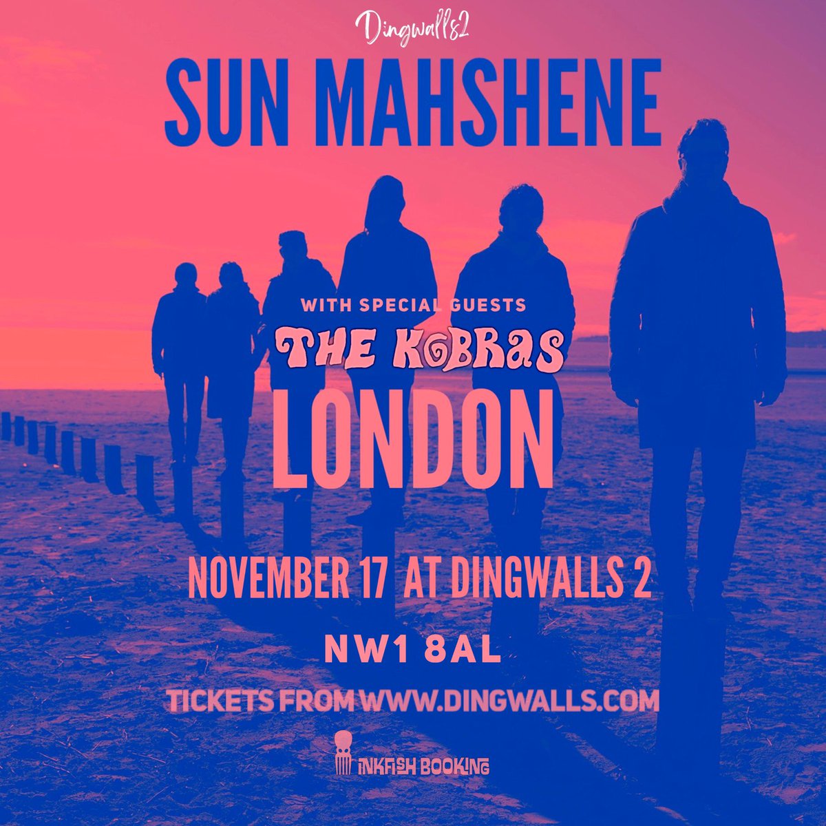 We have added The Kobras as our very special guests for next months show in <a href="/dingwallslondon/">Dingwalls</a> 2. It's going to be a whopper night. Get on it. Tickets in bio! 
#shoegaze #psychrock #rocknroll #alternativerock #indierock #irishshoegaze #sunmahshene #Reverie #newshores #paleazure #UK