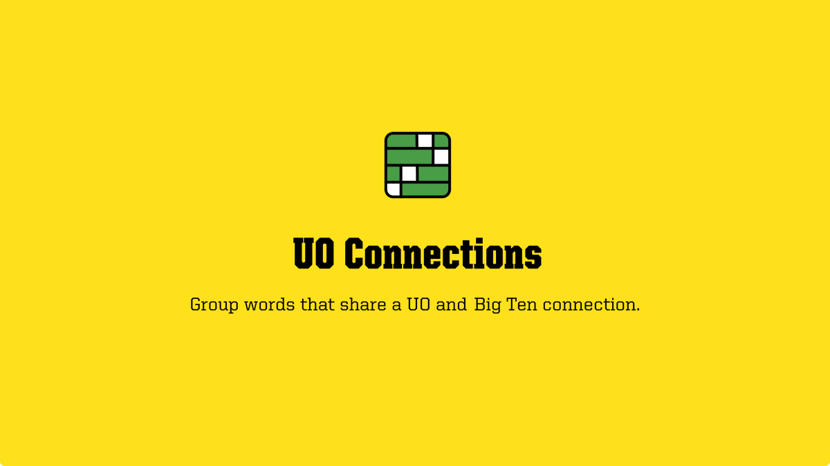 uoregon's tweet image. All 10 of the UO Connections games are available! Play each game and learn more about the answers. bit.ly/3yzIFZe