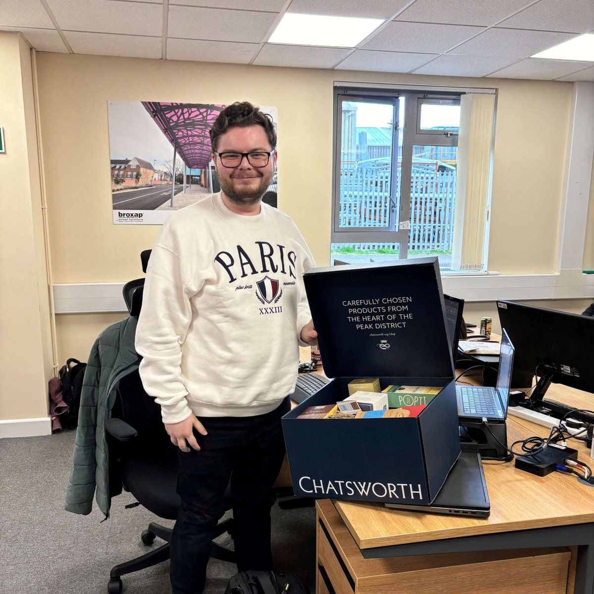 We’ve raised over £650 for Breast Cancer Now with our dress down day and pink tombola! 🎗
Congratulations to Junior Draughtsman, Kyle Smith, who was the lucky winner of our luxury hamper raffle – a prize everyone had their eyes on! 👀
Thank you to everyone who joined us!