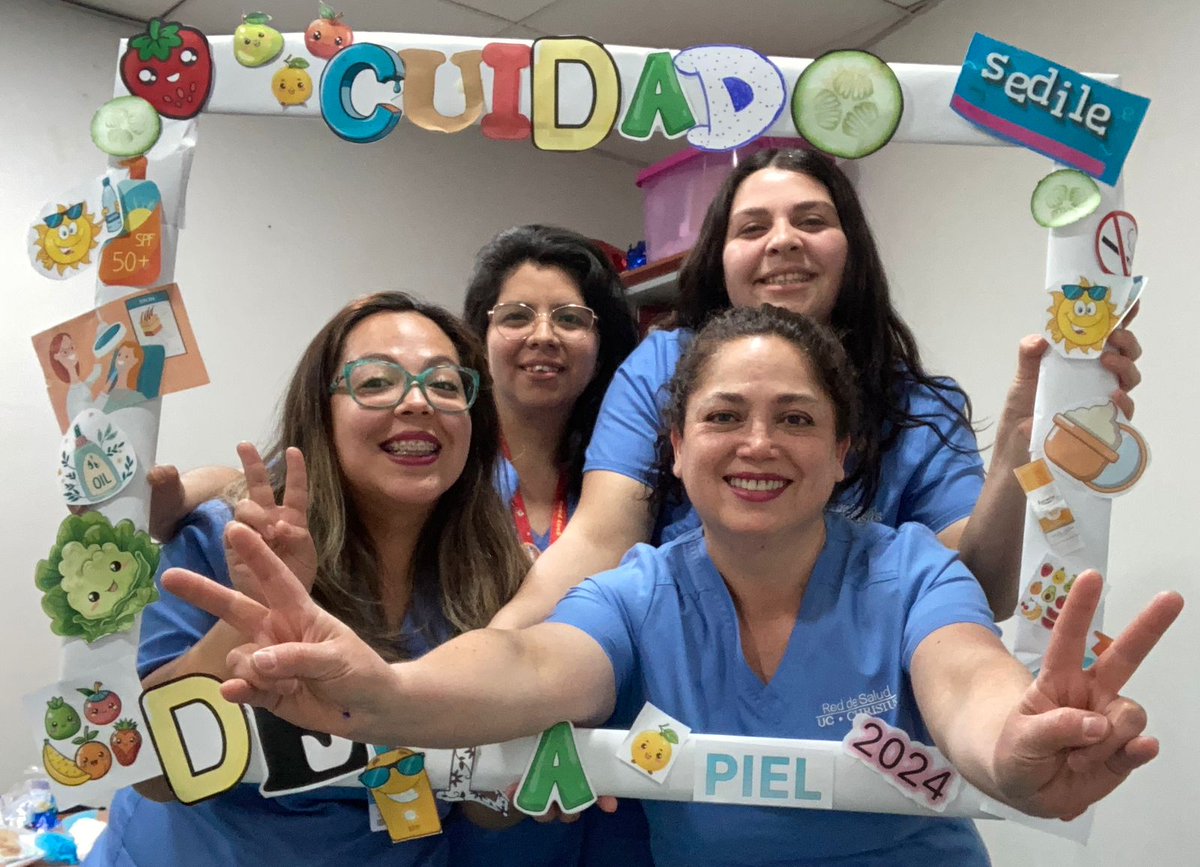 BPSOUCCHRISTUS's tweet photo. ¡El Servicio de Nutrición SEDILE del Hospital UC CHRISTUS se suma al Concurso “Cuidados de la piel”! 🏥📷 Participa subiendo tu selfie con el cuadro alusivo al cuidado de la piel. ¡Estamos ansiosos por ver tus fotos!
@RNAO #UCCHRISTUS #CuidadosDeLaPiel https://t.co/TjMvhxCj4W