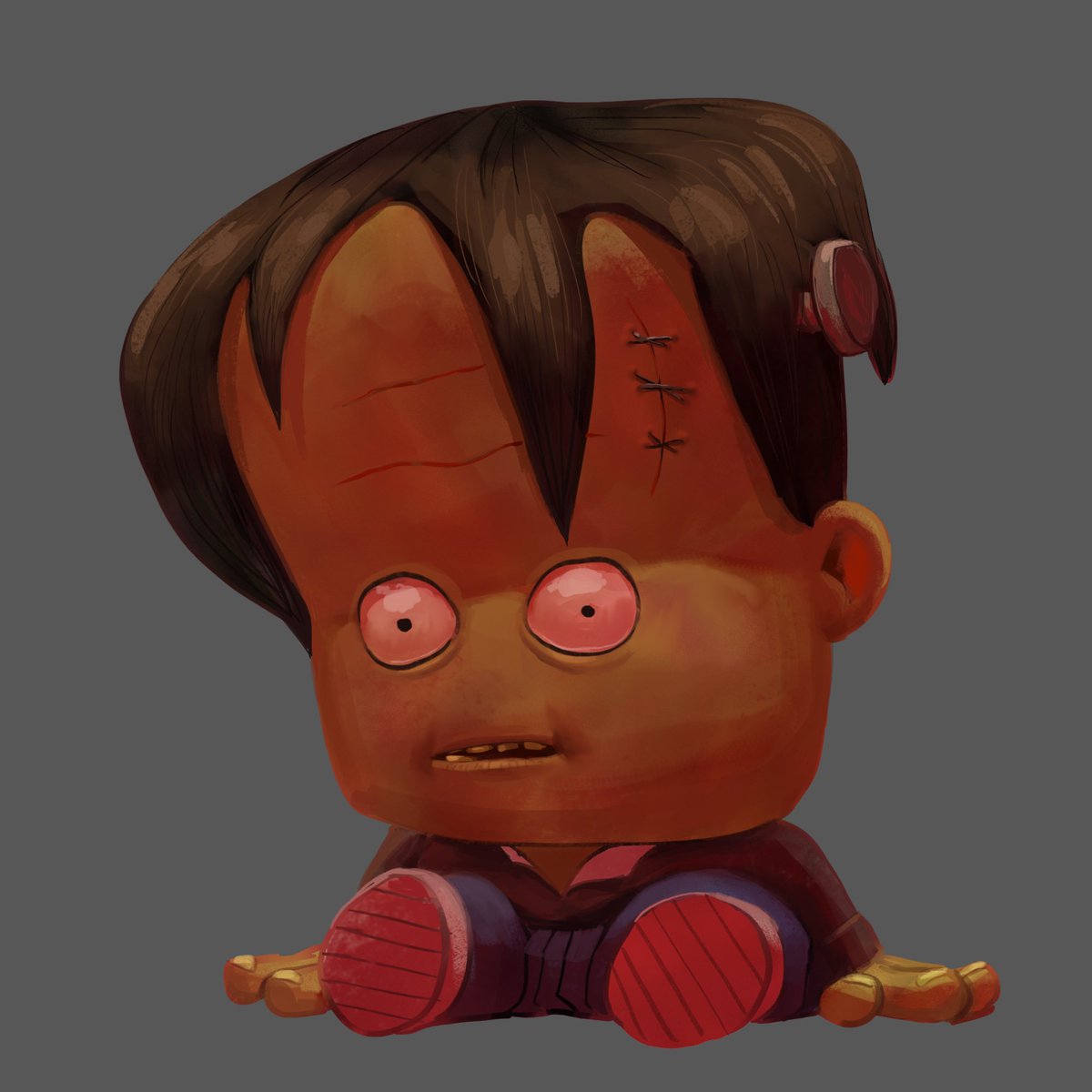 To be Frank #art #animation #halloween