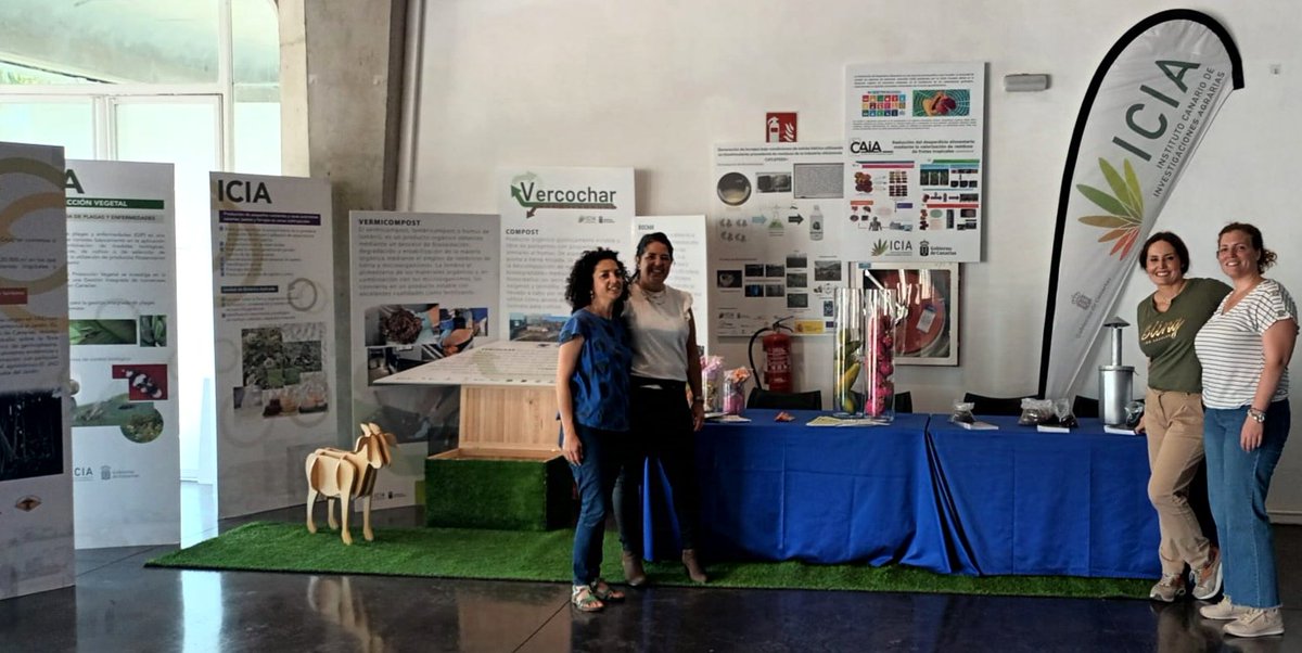 ANTIOXMANGO's tweet photo. Investigadores del @Icia_GobCan presentan sus proyectos de investigación relacionados con la gestión de residuos en el Congreso #cirmat24 que se celebra el 17 y 18 octubre en @recintoferialtf https://t.co/AuUT5VCs4O