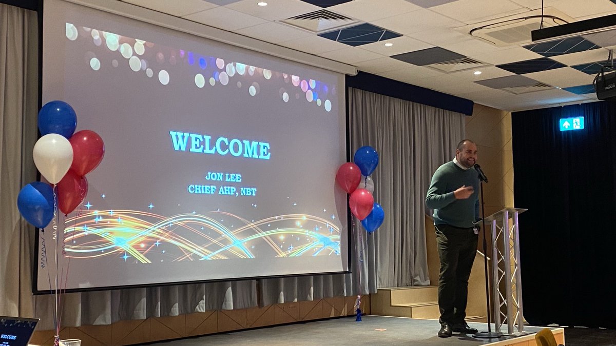 ⁦<a href="/NorthBristolNHS/">North Bristol NHS Trust</a>⁩ AHP Awards &amp; Conference getting underway…#AHPDay2024