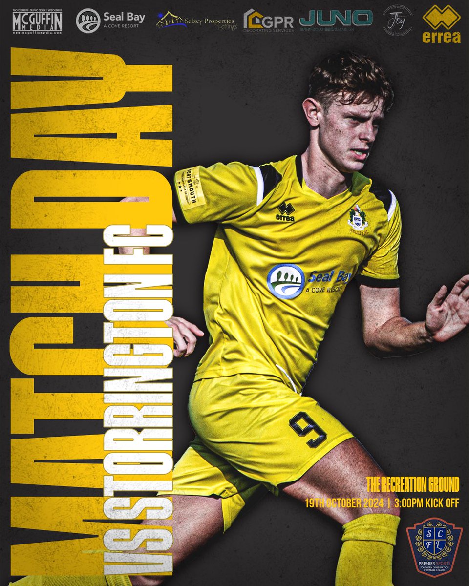 SelseyFootballC's tweet photo. Round 14 - Southern Combonation Football League

🆚️ @StorringtonFC 
📍 The Recreation Ground, Storrington RH20 4HJ
📅 19th October 2024
🕑 3:00pm Kick-off

📸 &amp; 🖼 @mcguffin_media 

#ComeOnYouBlues
#Selsey
#COYB
#football
#SouthernCombination
#FA
#sussexfootball https://t.co/ZpQRIwoZJP