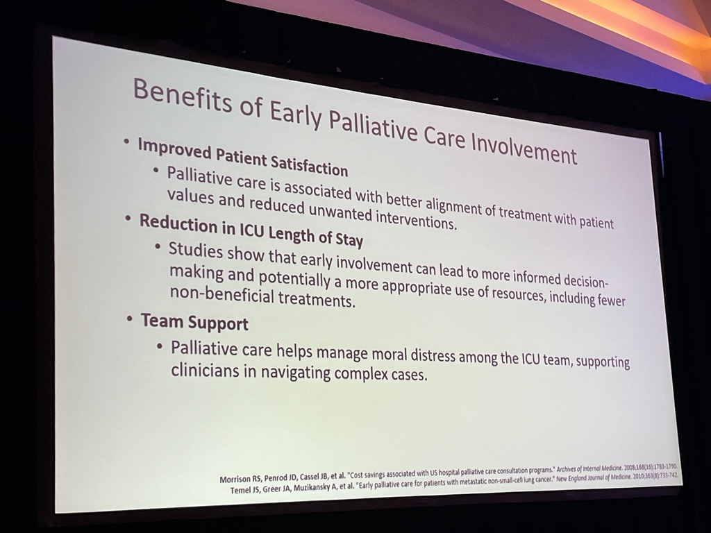 <a href="/vicentejmzmd/">Vicente Jimenez-Franco MD 🇲🇽🫀</a> <a href="/SarahGorgis/">Sarah Gorgis, MD</a> <a href="/saraceciliamtz/">Sara C. Martinez MD PhD</a> <a href="/amanda_acnp/">Amanda Bergeron</a> discusses the role of palliative care and whether all ICU patients should have a palliative care consult. #SCAISHOCK #CardiogenicShock
