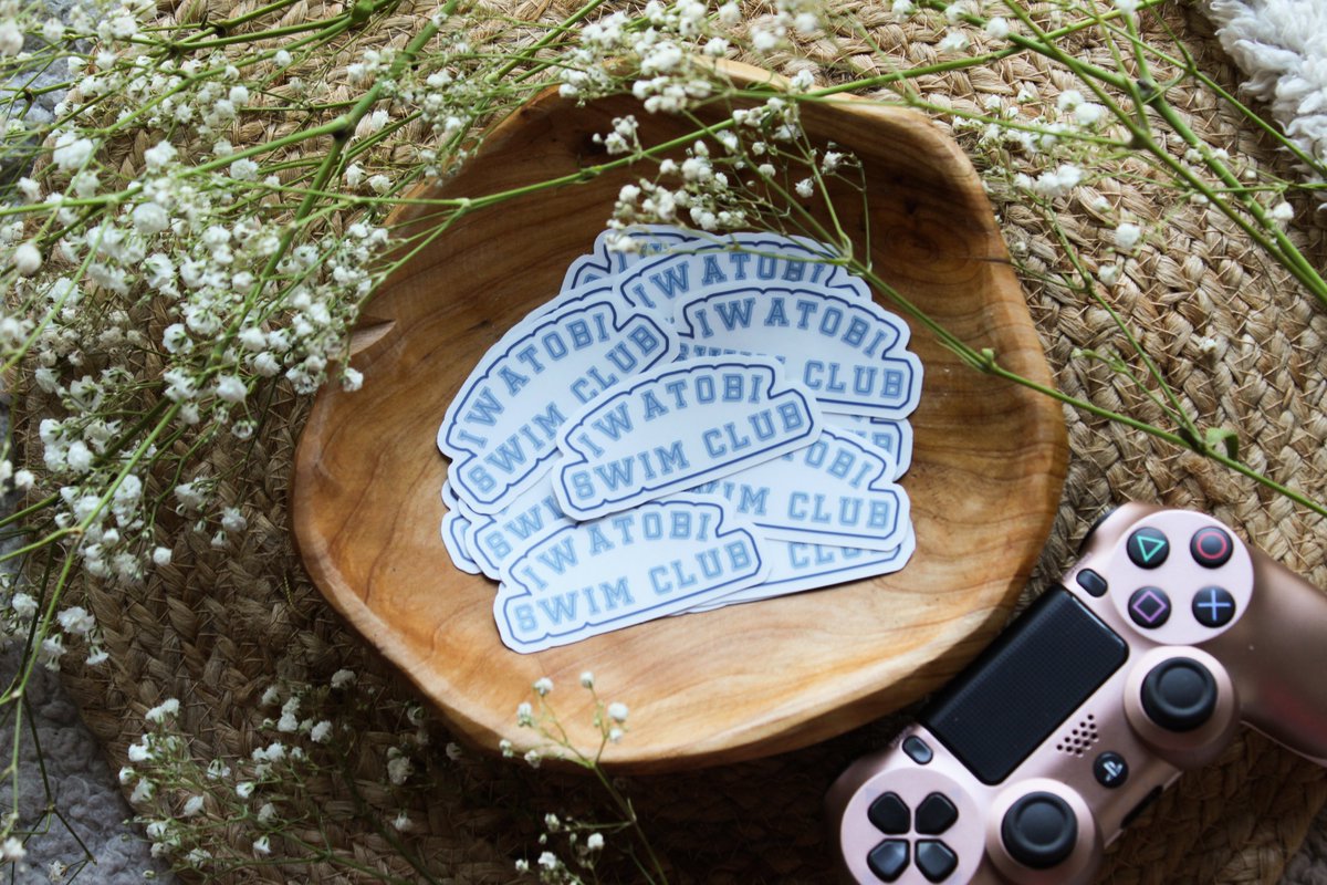 Am I late to the party? 😅 Iwatobi Swim Club stickers are live now! Never forget your roots 🥹 These are 100% self indulgent but I know there's other Free fans still out there 🙏🌊