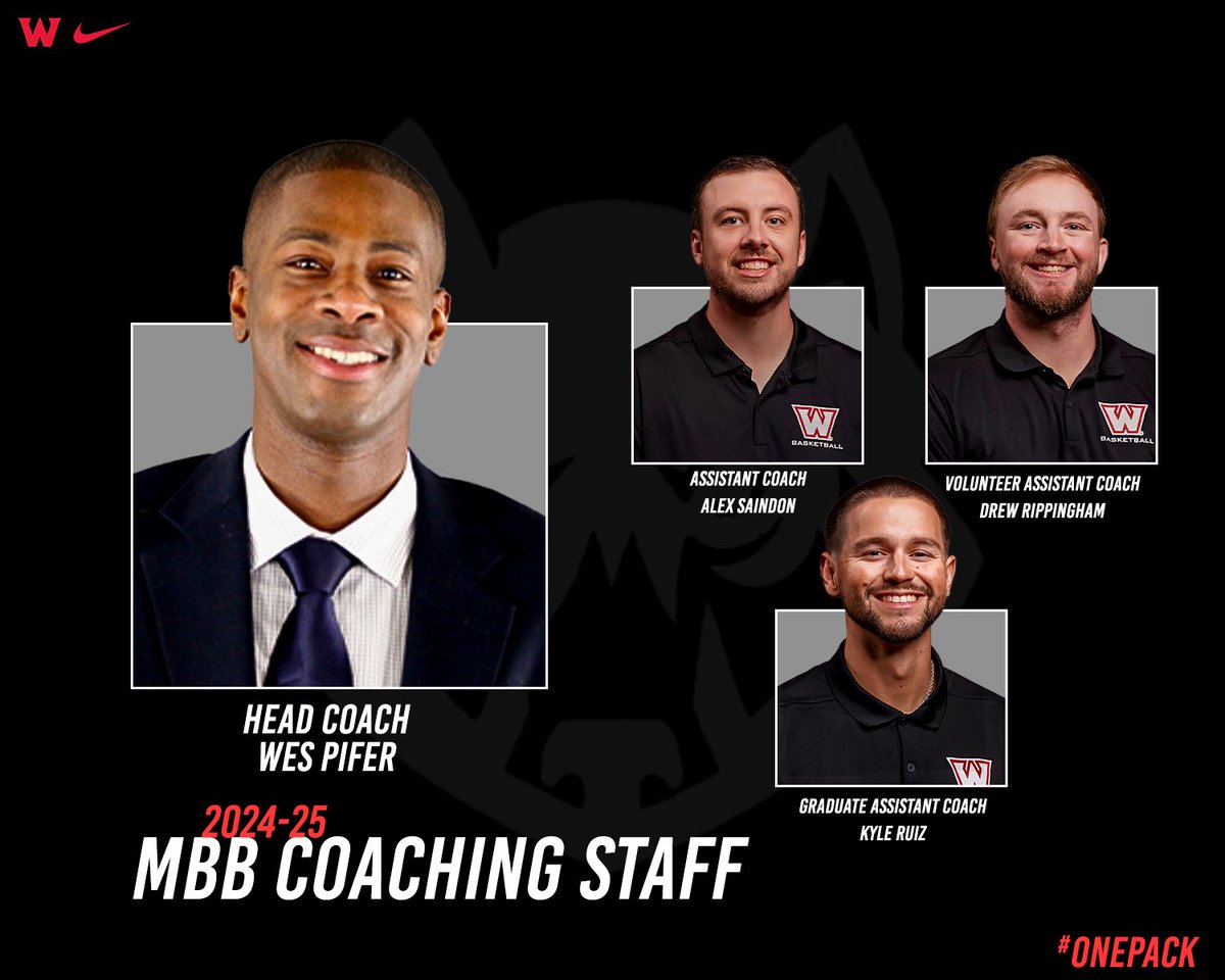 woumbb_'s tweet image. Meet our COACHES!⚫️🔴🐺 LET’S GO!