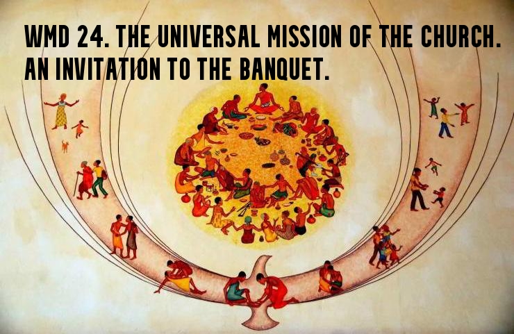 ComboniMission's tweet photo. Pope Francis’ message for the 2024 World Mission Day is written in a context marked by the Church’s synodal journey as well as the preparations for the 2025 Jubilee.
𝑪𝒐𝒏𝒕𝒊𝒏𝒖𝒆 𝒓𝒆𝒂𝒅𝒊𝒏𝒈 𝒐𝒖𝒓 story: https://t.co/tjZS0gvy25 https://t.co/7JgdENK22N
