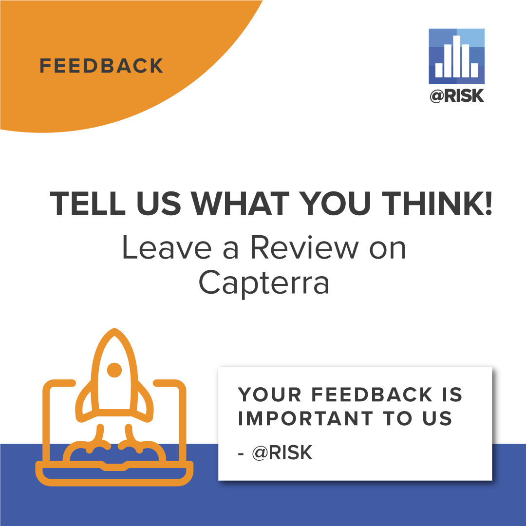 Love using @RISK? 
Your feedback means the world to us! 💬 

Share your thoughts with us on <a href="/Capterra/">Capterra</a>, and let us know how @RISK has made a difference in your work. 

Share your experience here: reviews.capterra.com/products/new/d…

We're excited to hear from you!
#FeedbackFriday #atRISK