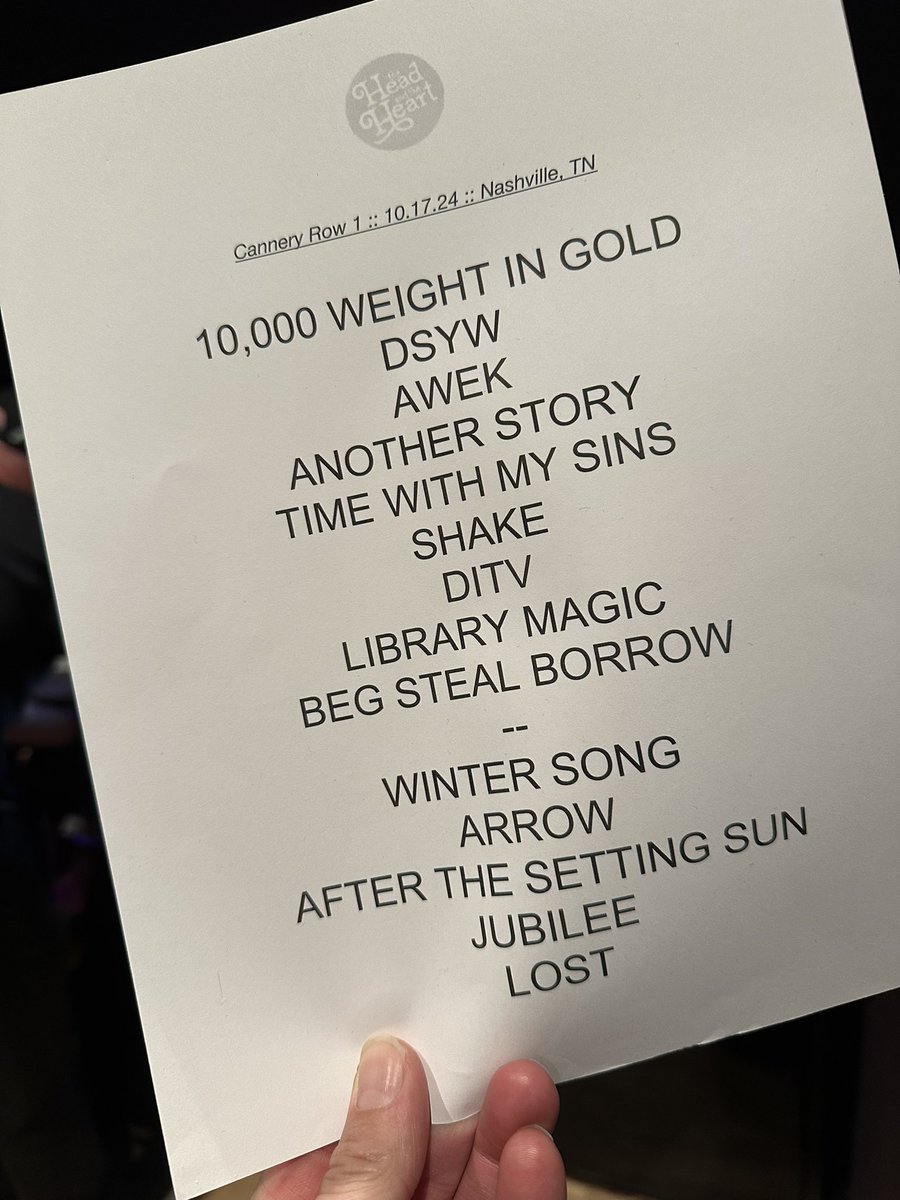 The Head & The Heart tweet media