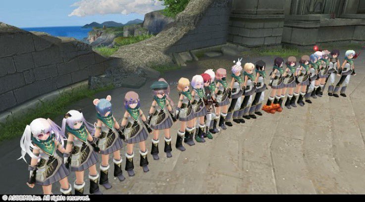 一人ではじめた戦記
人見知りなあたしにも
たくさんの仲間ができました⸜(*ˊᗜˋ*)⸝

エピソード7記念のスクショ撮りたいてゆった当日にも関わらず集まってくれたたくさんの仲間に感謝です🥰

 #イルーナ戦記 #EP7キャンペーン