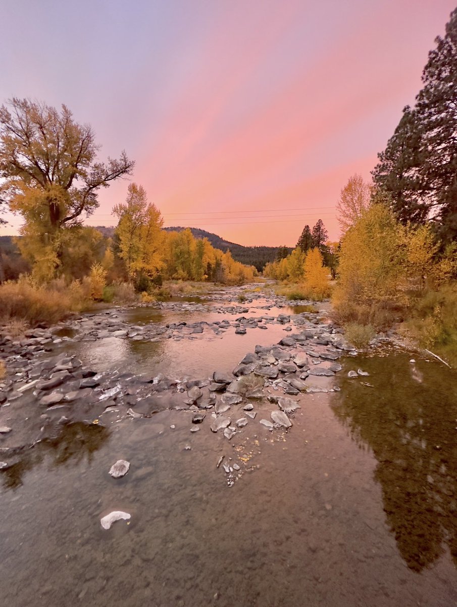 Happy #friday from teanaway / cle elum 🤩
#sunrise #fallcolors #weather #pnw