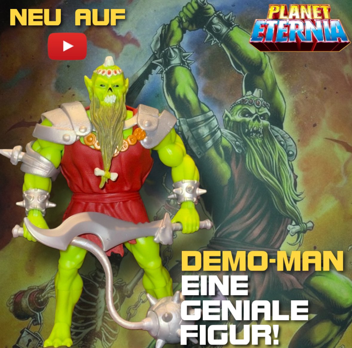 PlanetEternia TV | Unboxing Demo-Man (MotU Origins)

youtu.be/bSFx5u9U10Y

#planeteternia #heman #masters #motu #mastersoftheuniverse #childhood #kindheit #nostalgie #planeteterniatv