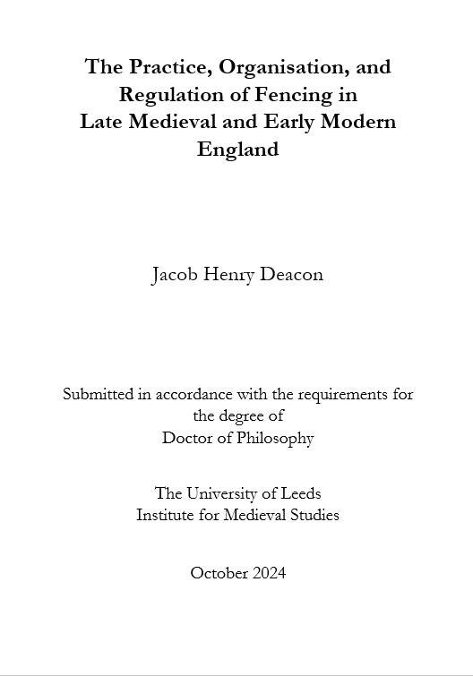 I submitted my thesis this week.