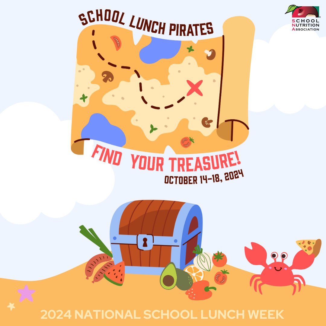 💎 Today’s treasure: a balanced meal that fuels your day. Who found the hidden gem on their plate today? 🍽️ #SchoolLunchPirates #NSLW24