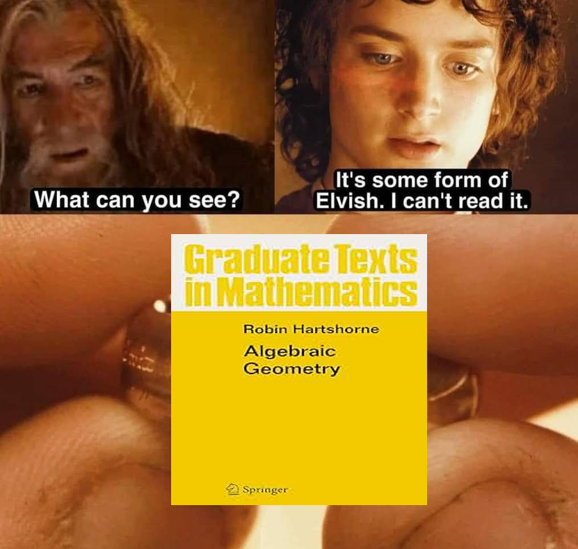 Anthony_Bonato's tweet photo. Algebraic geometry students be like https://t.co/cKKqw5m2L0
