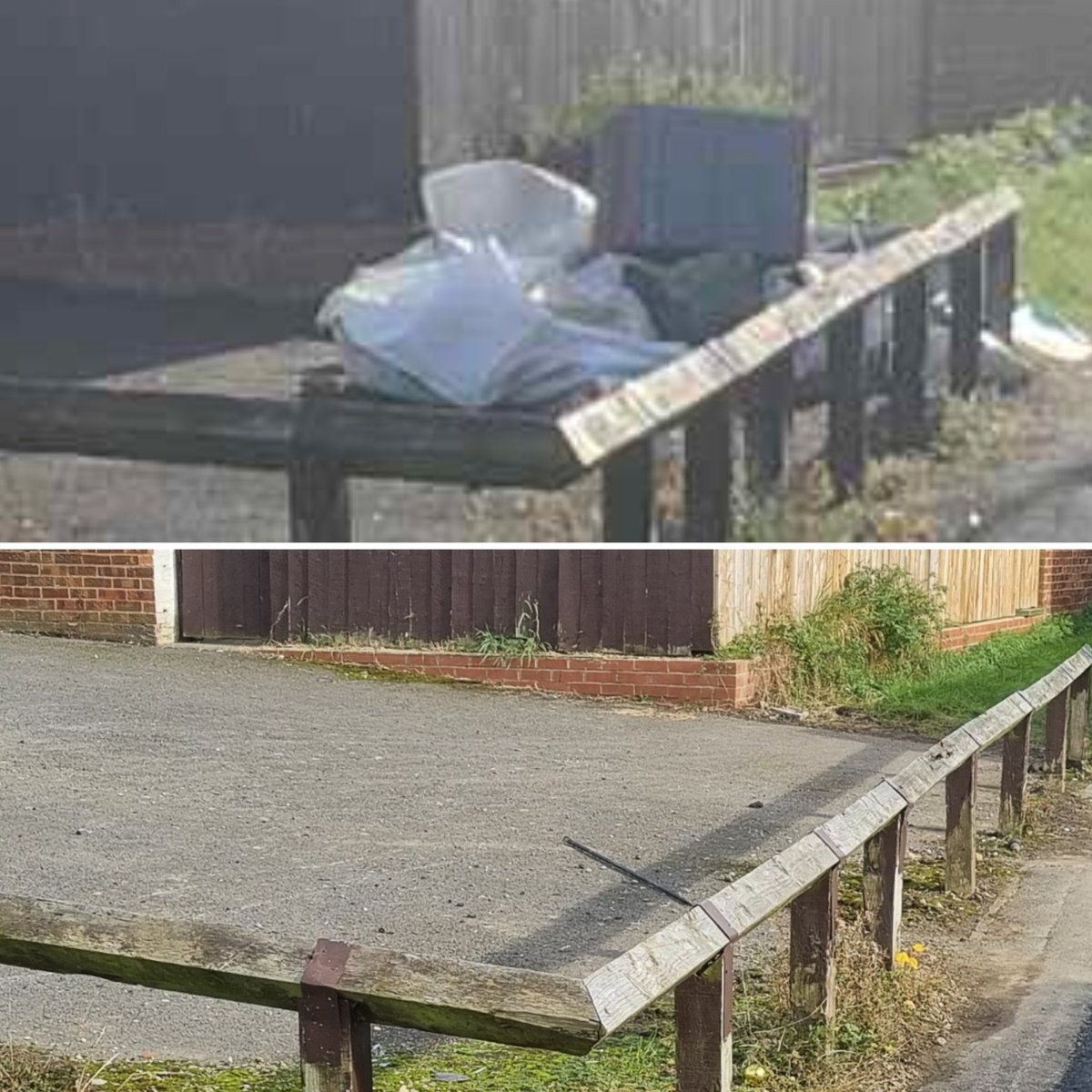 There have been two large flytips on Park Rise recently so I have arranged to meet with council and housing officers to see what can be done to monitor this area which is repeatedly targeted. If anyone has any CCTV or information on who might be responsible please get in touch.