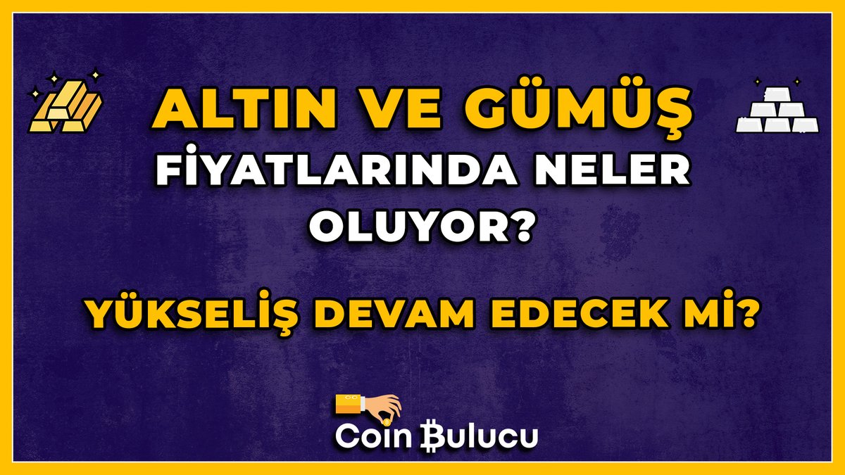 coinbulucu's tweet photo. ALTIN VE GÜMÜŞ FİYATLARINDA YÜKSELİŞ DEVAM EDECEK Mİ?

Tıkla İzle: https://t.co/Rgt03PN3yD https://t.co/MEnX0xdQot