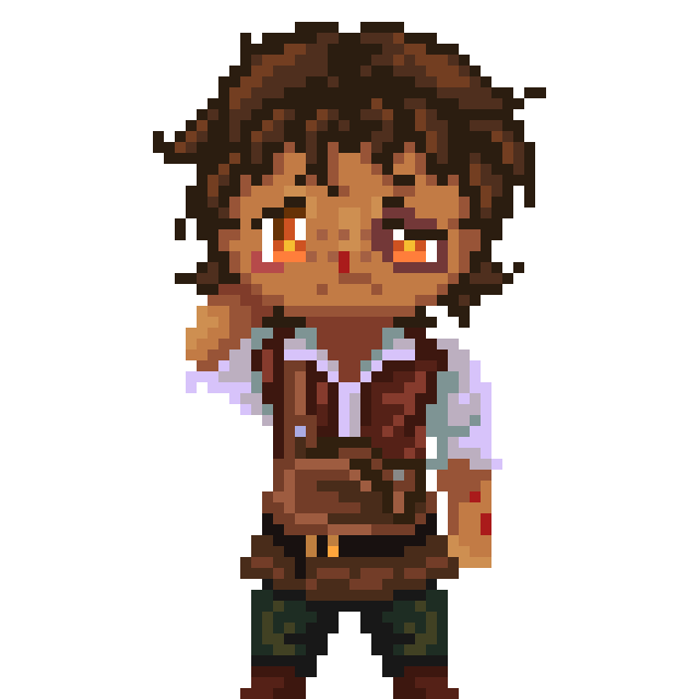 LadyToryArts's tweet photo. Our poor beaten up Antoniel is coming along

#pixelart #artmoots #indiegame #gamedev https://t.co/BB4NvFV54c