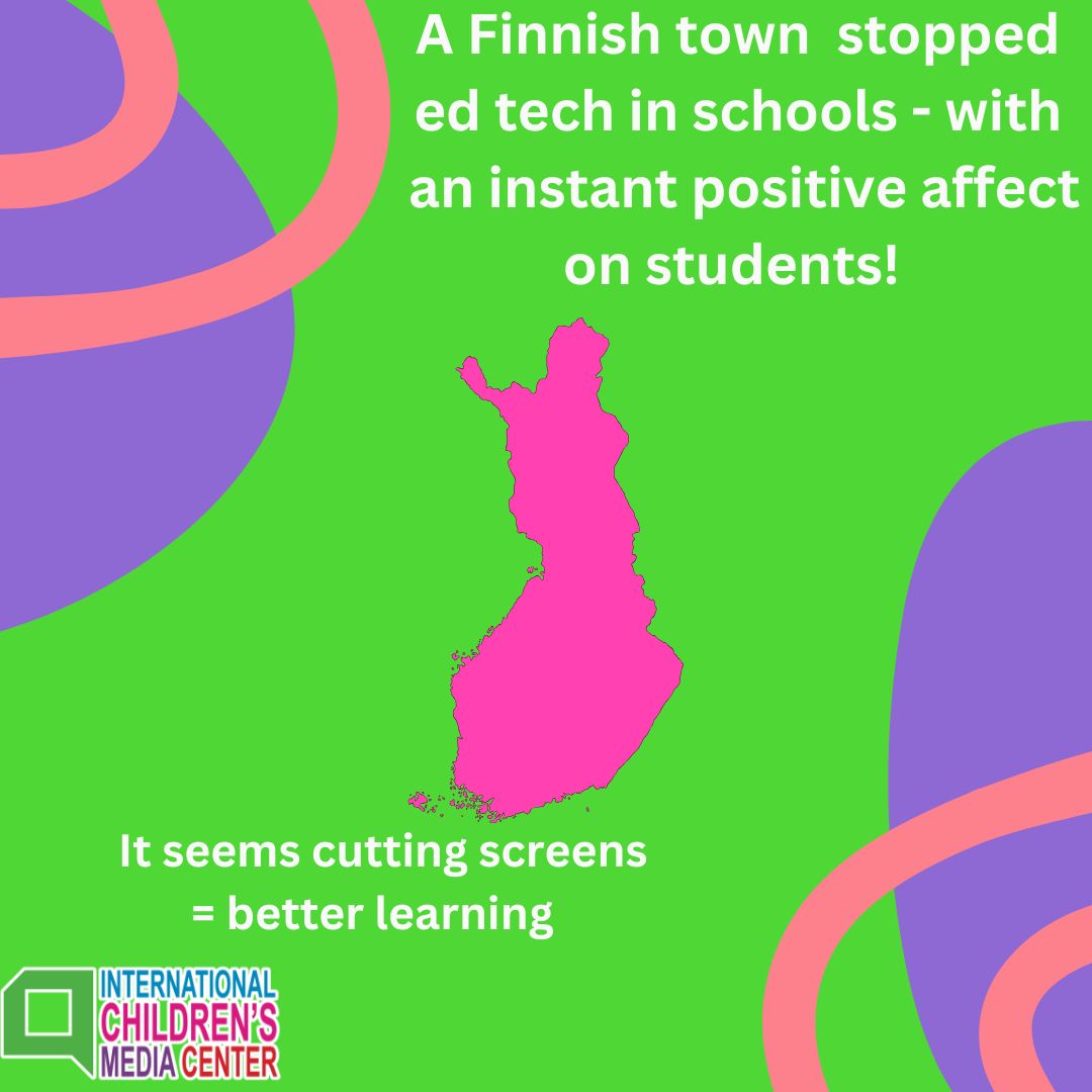 ICMediaCenter's tweet image. After assessing the impact of screens on students, one Finnish town went back to books.  Their students are already gaining ground!

reuters.com/world/europe/b…

#screensmart #techfree #StayScreenSmart #MindAwake