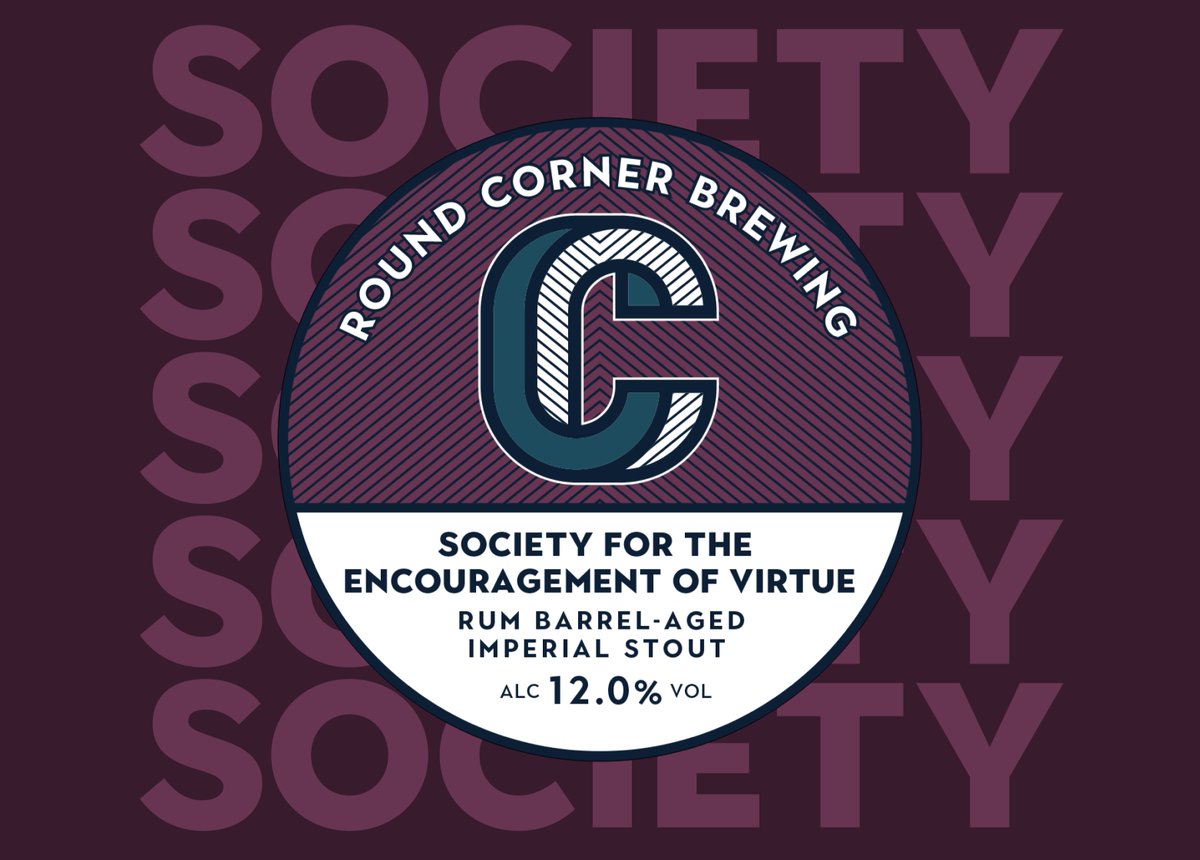 Introducing... 

Society for the Encouragement of Virtue 12.0% Barrel Aged Imperial Stout😍🍻

Rich and decadent after maturing in Planteray Rum barrels from Barbados, roast malts bring aromas of dried fruits, smooth oak and rum notes balanced elegantly by a lingering bitterness.