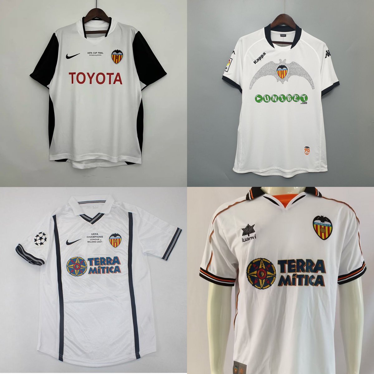 🚨 SORTEO

Camiseta retro del Valencia a elegir 🦇

Requisitos:
• RT
• Seguir a <a href="/CamisetasZone/">Camisetas Zone 👕⚽️</a> y <a href="/MartinezVCF_/">Martín</a> 

Opcional: Mencionar a 1 amigo para más probabilidad 

🍀 El ganador se da el 23 de octubre